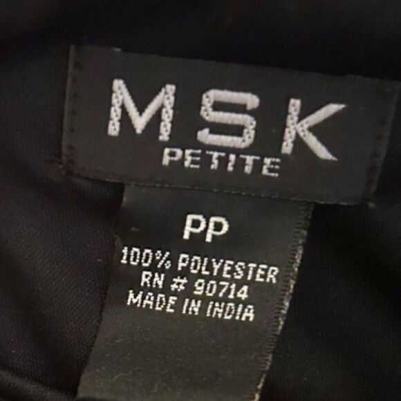 MSK Black Skirt - Size Small - Picture 3 of 3